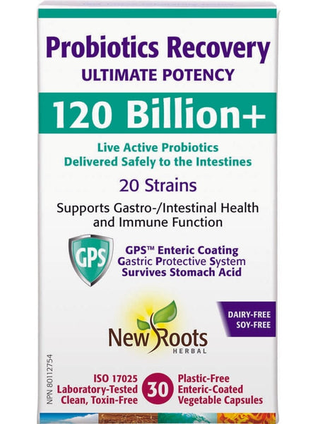 Probiotics Recovery 120 Billion+ 30 vegicaps