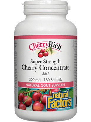 Cherry Concentrate 500 mg 180 softgels