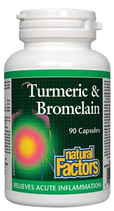 Turmeric & Bromelain 90 Capsules