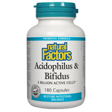 Acidophilus/Bifidus 5 Billion - 180 capsules