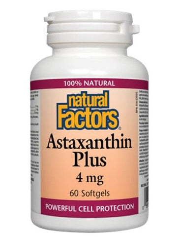Astaxanthin Plus 4 mg - 60 softgels
