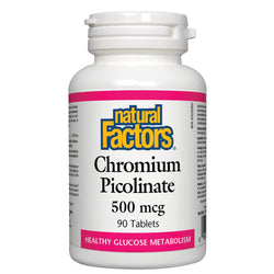 Chromium Picolinate 500 mcg - 90 tablets