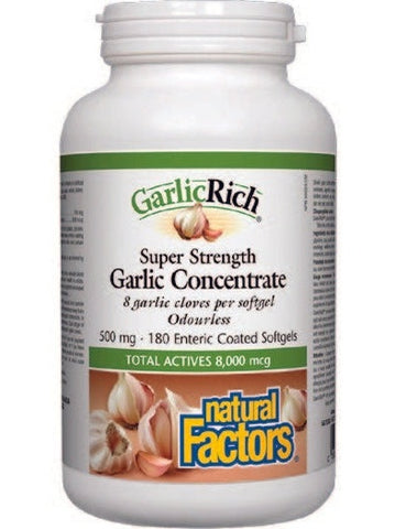 GarlicRich® 500 mg Super Strength Garlic Concentrate