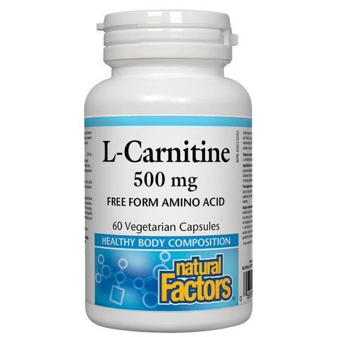 L-Carnitine 500 mg - 60 capsules