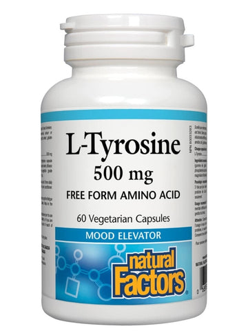 L-Tyrosine 500 mg - 60 vegicaps