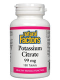 Potassium Citrate 99 mg - 180 tablets