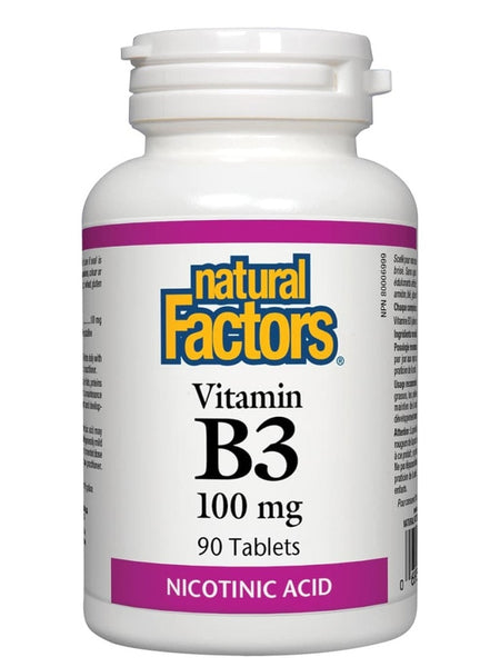 Vitamin B3 Niacin 100 mg - 90 tablets