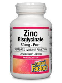 Zinc Bisglycinate 25 mg 120 vegicaps