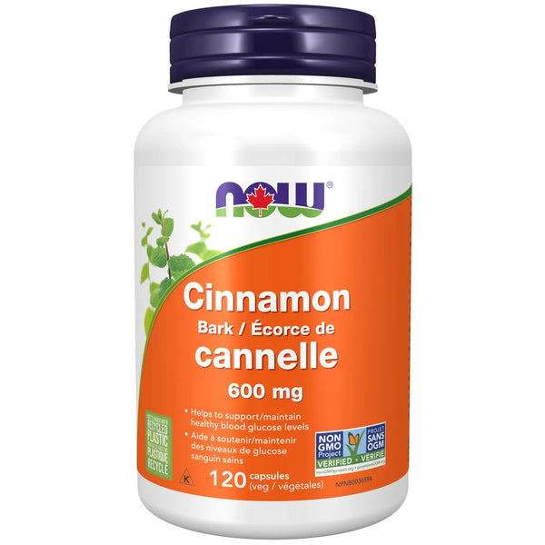 NOW Cinnamon Bark 600 mg