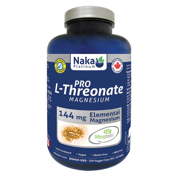 Naka Pro L-Threonate 144 mg 120 vegicaps