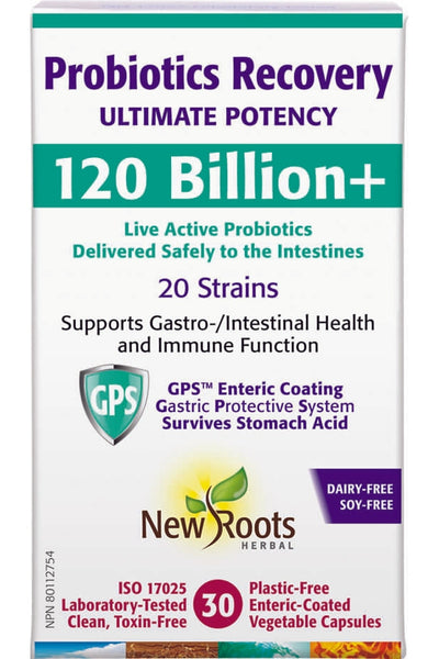 Probiotics Recovery 120 Billion+ 30 vegicaps