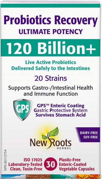 Probiotics Recovery 120 Billion+ 30 vegicaps
