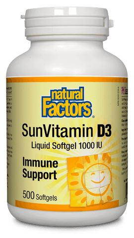 Vitamin D3 1000 IU 500 softgels