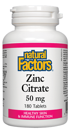 Zinc Citrate 50 mg 180 tablets