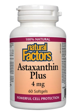 Astaxanthin Plus 4 mg - 60 softgels