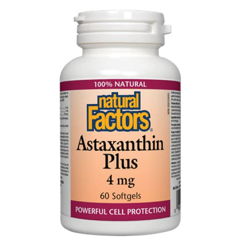Astaxanthin Plus 4 mg - 60 softgels