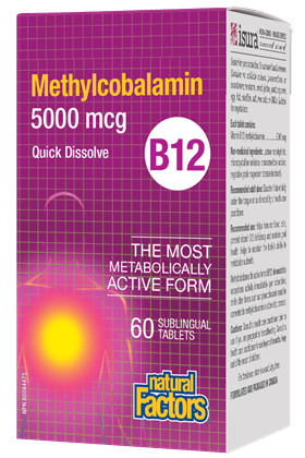 Sublingual B12 5,000 mcg