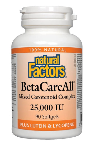 BetaCareAll® - 25 000 IU - 90 softgels