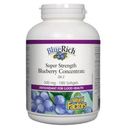 BlueRich® - Super Strength Blueberry Concentrate - 500 mg - 90 capsules