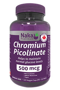 Chromium Picolinate 500 mcg 120 capsules