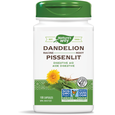 Dandelion Root 540 mg - 180 capsules