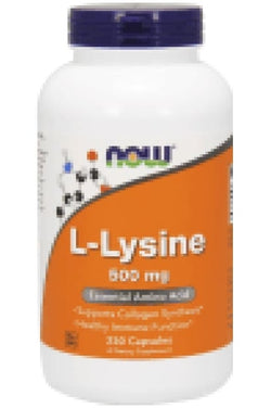 L-Lysine - 500 mg 250 capsules