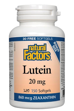 Lutein 20 mg - 150 softgels