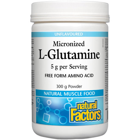 Micronized L-Glutamine - 300 grams