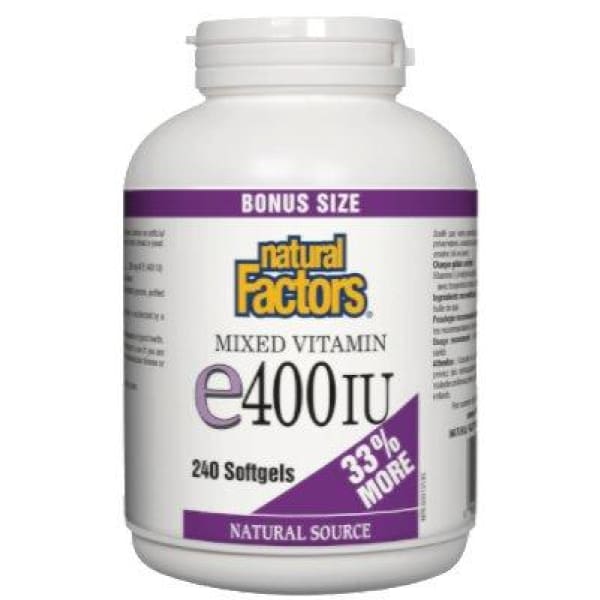 Mixed Vitamin E 400 iu - 210 softgels