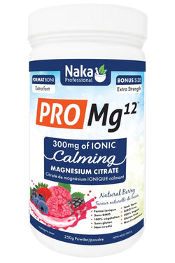 Naka Pro MG12 - Calming Ionic Magnesium - 250 grams