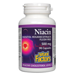 Niacin Flush Free 500 mg - 90 capsules