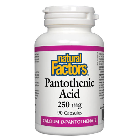 Pantothenic Acid 250 mg - 90 capsules