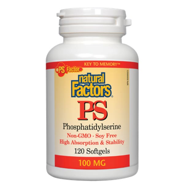 PS Phosphatidylserine 100 mg - 120 softgels