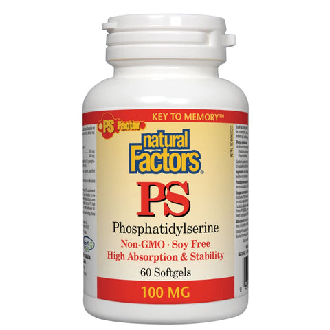 PS Phosphatidylserine 100 mg - 60 softgels