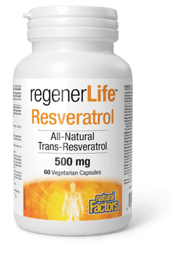 RegenerLife™ Resveratrol 500 mg 60 vegicaps