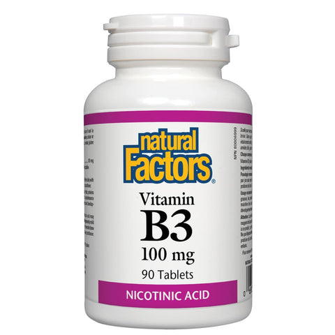 Vitamin B3 Niacin 100 mg - 90 tablets
