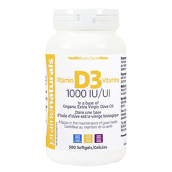 Vitamin D 1 000 i.u. - 500 softgels