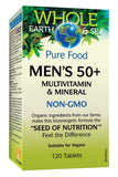 Whole Earth & Sea Multivitamin & Mineral - Mens 50+ 120 tabets