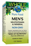 Whole Earth & Sea Multivitamin & Mineral - Mens Formula 120 tablets