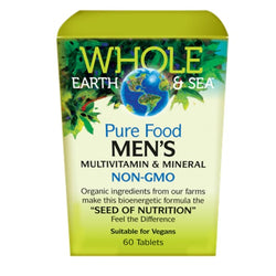 Whole Earth & Sea Multivitamin & Mineral - Mens Formula 60 tablets