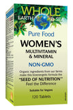 Whole Earth & Sea Multivitamin & Mineral - Womens Formula 120 tablets