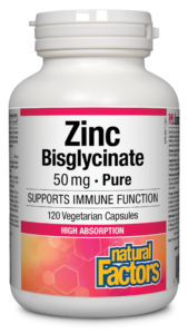 Zinc Bisglycinate 25 mg 120 vegicaps